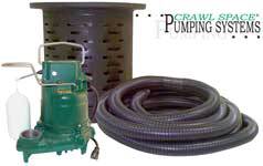 Zoeller Crawl Space Sump Pump System 108, 138