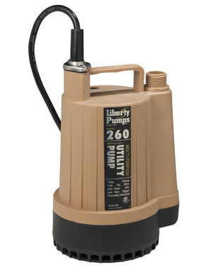 Liberty Model 260 1/6 hp Submersible Utility PumpPart #:260