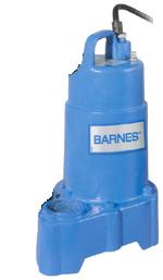 Barnes Submersible Sump/Effluent Pump SP50XPart #:112875