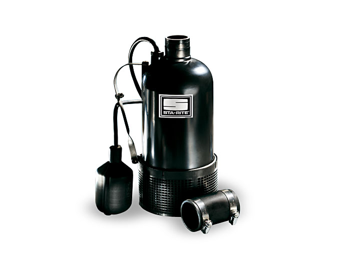 Sta-Rite Sump Pump 3/4 HP Thermoplastic, T Check Valve & UnPart #:D175120M