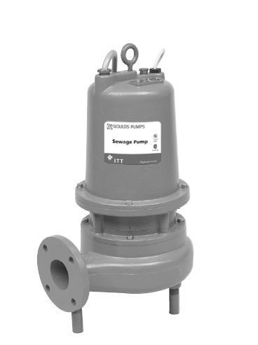 Goulds Submersible Sewage Pumps 3SD52J1AA Part #:3SD52J1AA