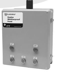 Goulds Duplex Weatherproof PanelPart #:D31625