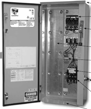 Goulds FloStandard Simplex Pump Control PanelPart #:FV2100311A5
