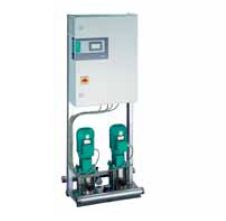 Wilo Pressure Booster System- 2/3/4 Pump, MVI 30 Series